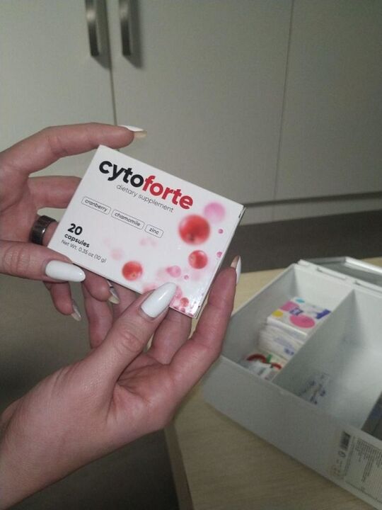 drug for the rapid treatment of cystitis Cyto Forte - personal experience of use